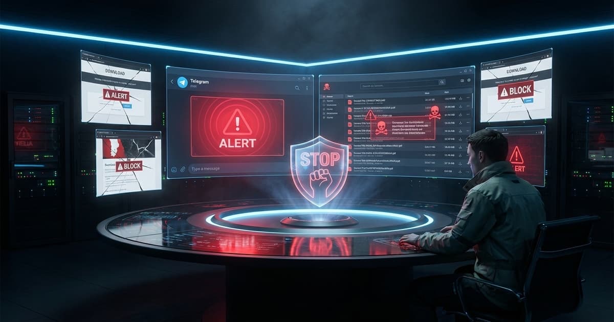 Online course piracy emergency response — a course creator discovering their content stolen on piracy sites and taking immediate DMCA takedown action